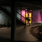 …downstairs as you enter from the pathway